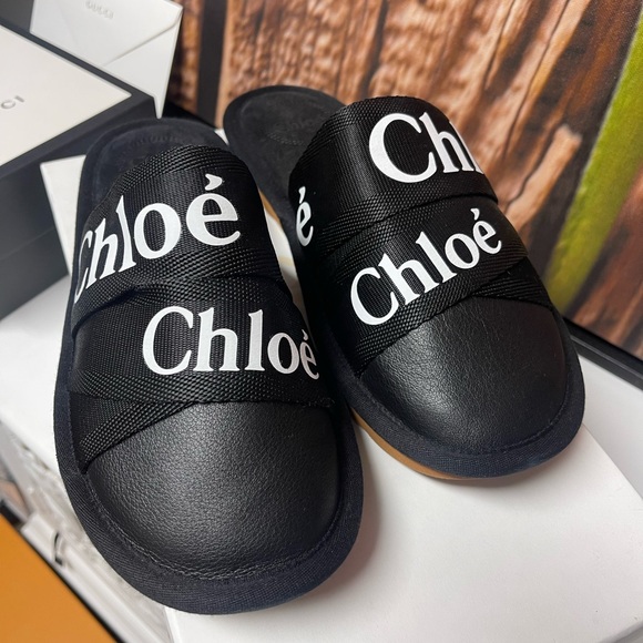 Authentic CHLOE Leather mules - Picture 10 of 13